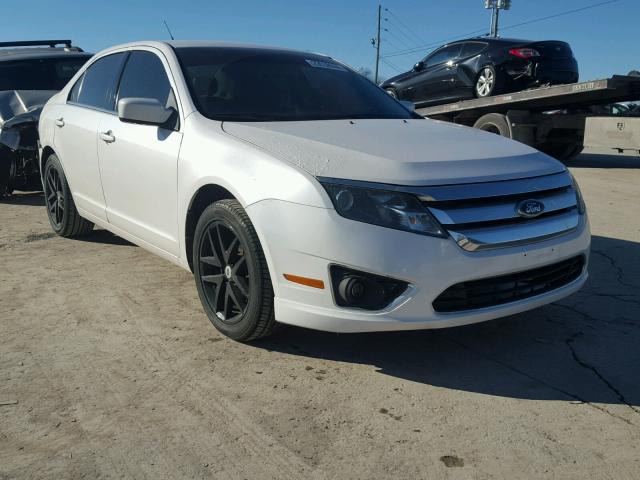 3FAHP0JG5CR265484 - 2012 FORD FUSION SEL WHITE photo 1