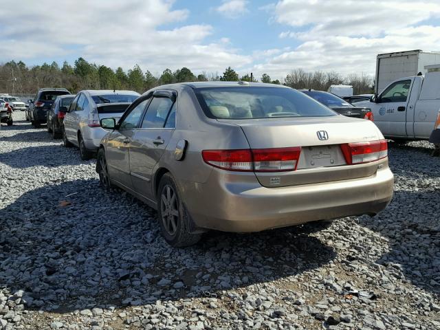 1HGCM66874A011757 - 2004 HONDA ACCORD EX GOLD photo 3