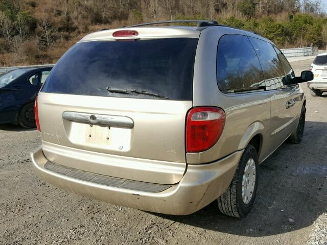 2C4GP44363R310928 - 2003 CHRYSLER TOWN & COU TAN photo 4