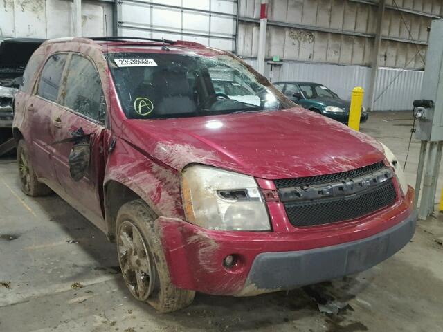 2CNDL73F556141478 - 2005 CHEVROLET EQUINOX LT RED photo 1