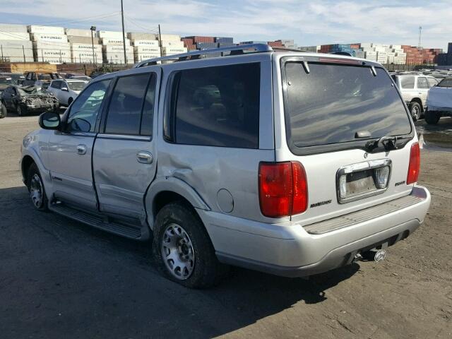 5LMRU27L4WLJ39264 - 1998 LINCOLN NAVIGATOR ვერცხლისფერი ფოტო 3