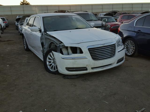 2C3CCAAG0CH175486 - 2012 CHRYSLER 300 WHITE photo 1