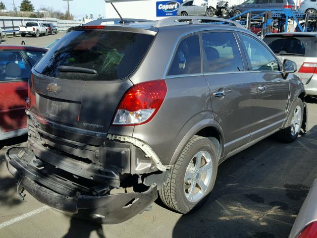 3GNAL3E56CS609454 - 2012 CHEVROLET CAPTIVA SP BROWN photo 4