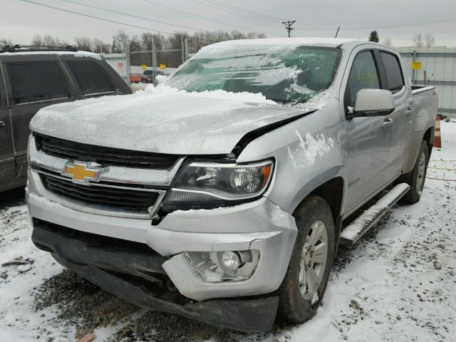 1GCGTBE31F1136466 - 2015 CHEVROLET COLORADO L SILVER photo 2