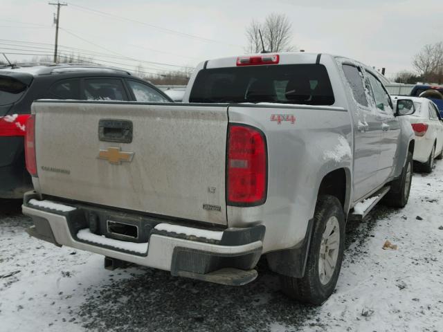 1GCGTBE31F1136466 - 2015 CHEVROLET COLORADO L SILVER photo 4