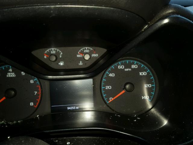 1GCGTBE31F1136466 - 2015 CHEVROLET COLORADO L SILVER photo 8