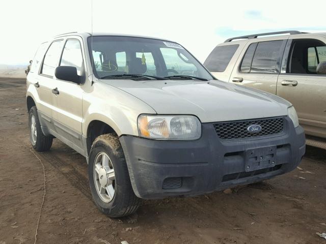 1FMYU02144KA62990 - 2004 FORD ESCAPE XLS CREAM photo 1