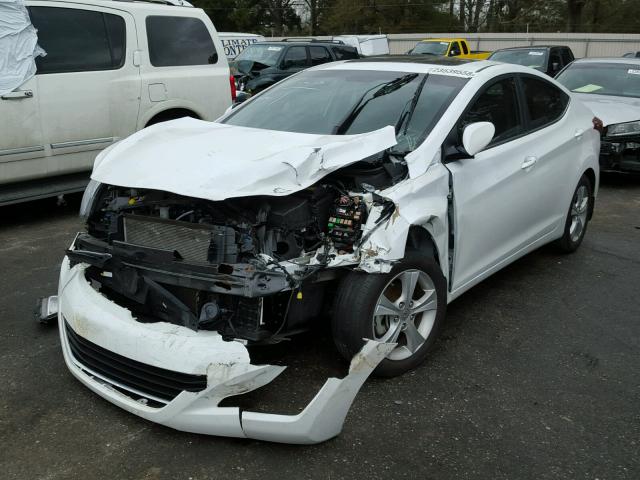 5NPDH4AE0GH791543 - 2016 HYUNDAI ELANTRA SE WHITE photo 2