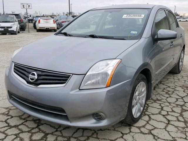 3N1AB6AP1CL678778 - 2012 NISSAN SENTRA 2.0 SILVER photo 2