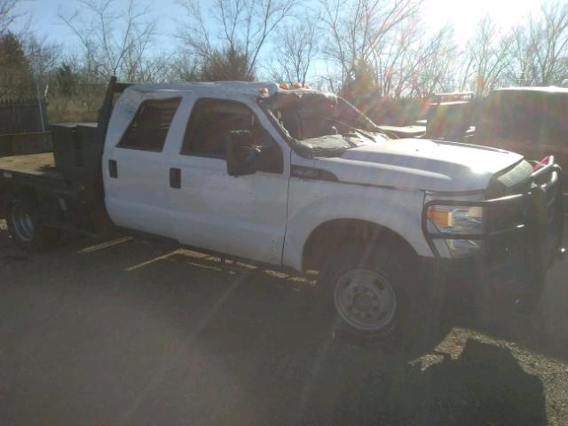 1FD8W3H63FEB81033 - 2015 FORD F350 SUPER WHITE photo 9