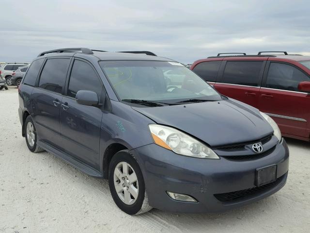 5TDZA22C46S563551 - 2006 TOYOTA SIENNA XLE BLUE photo 1