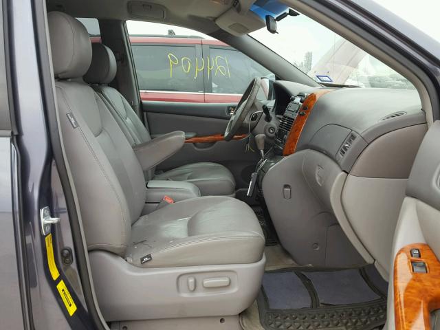 5TDZA22C46S563551 - 2006 TOYOTA SIENNA XLE BLUE photo 5