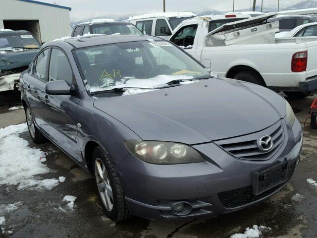 JM1BK123751255858 - 2005 MAZDA 3 S GRAY photo 1