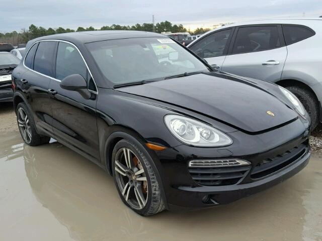 WP1AE2A2XCLA93967 - 2012 PORSCHE CAYENNE S BLACK photo 1