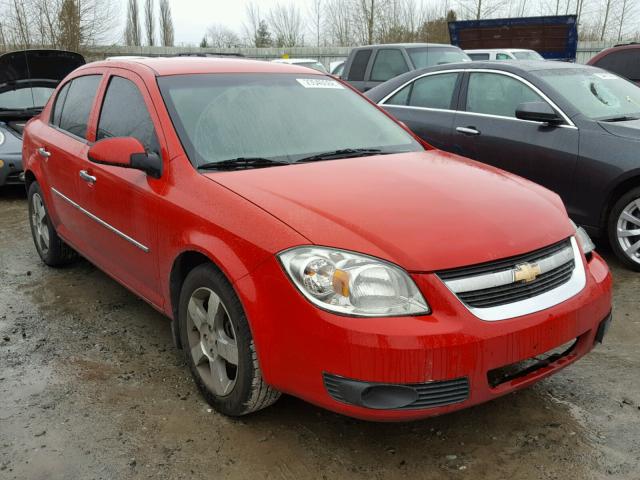 1G1AD5F56A7125675 - 2010 CHEVROLET COBALT 1LT RED photo 1