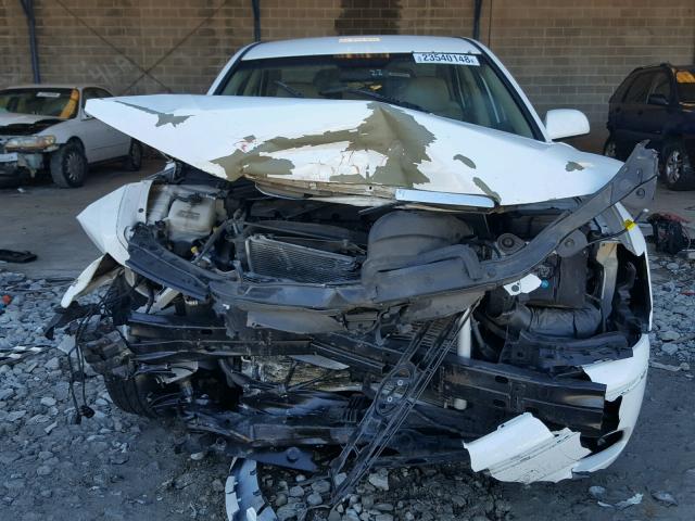 5NPET46C89H509582 - 2009 HYUNDAI SONATA GLS WHITE photo 9