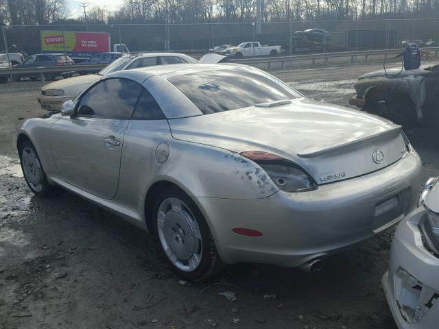 JTHFN48Y220028770 - 2002 LEXUS SC 430 TAN photo 3