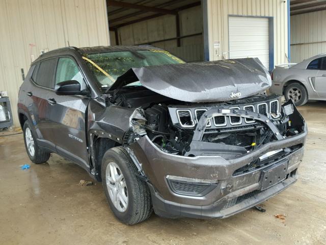 3C4NJCAB0HT668867 - 2017 JEEP COMPASS SP GRAY photo 1