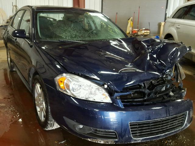 2G1WB5EK2A1171164 - 2010 CHEVROLET IMPALA LT BLUE photo 1