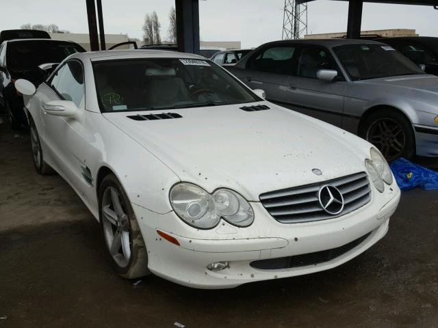 WDBSK75F86F115653 - 2006 MERCEDES-BENZ SL 500 WHITE photo 1