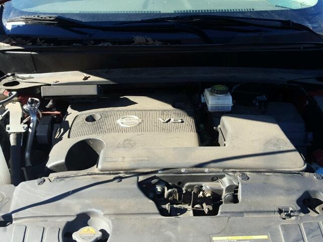 5N1AR2MN7EC735538 - 2014 NISSAN PATHFINDER BURGUNDY photo 7