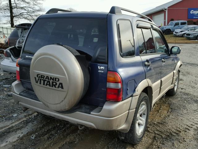 JS3TD62V524157033 - 2002 SUZUKI GRAND VITA BLUE photo 4