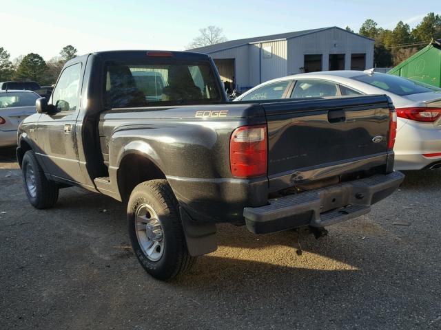 1FTYR10U34PA17275 - 2004 FORD RANGER BLACK photo 3