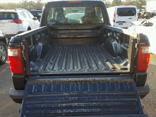 1FTYR10U34PA17275 - 2004 FORD RANGER BLACK photo 6