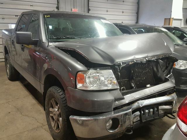 1FTPW14V56FB80106 - 2006 FORD F150 SUPER GRAY photo 1