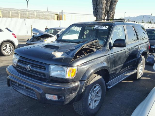 JT3GN86R4Y0172133 - 2000 TOYOTA 4RUNNER SR BLACK photo 2