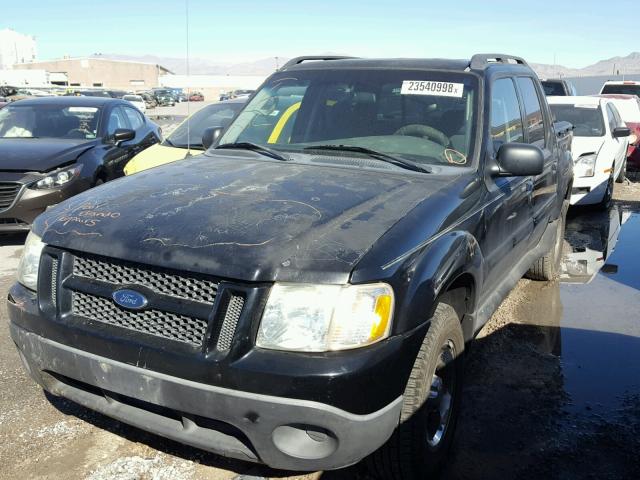 1FMZU67K25UB32274 - 2005 FORD EXPLORER S BLACK photo 2
