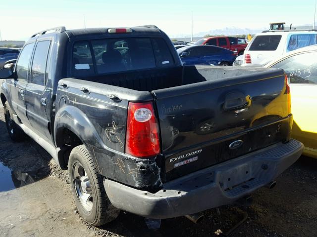 1FMZU67K25UB32274 - 2005 FORD EXPLORER S BLACK photo 3