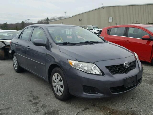 1NXBU4EE3AZ377906 - 2010 TOYOTA COROLLA BA GRAY photo 1