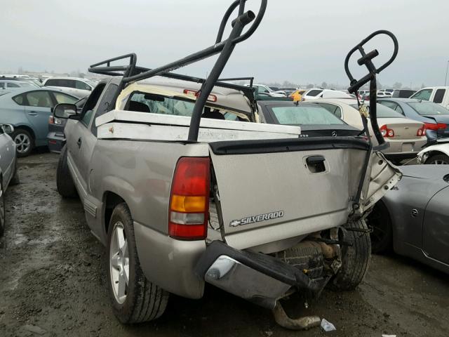 2GCEC19V5X1213929 - 1999 CHEVROLET SILVERADO TAN photo 3