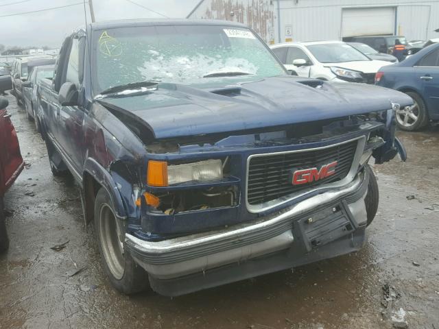 2GTEC19R4T1550251 - 1996 GMC SIERRA C15 BLUE photo 1