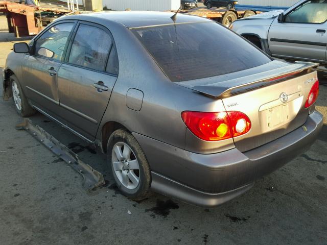 1NXBR32E33Z142523 - 2003 TOYOTA COROLLA CE GRAY photo 3