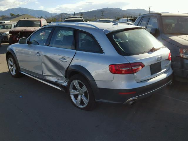 WA1UFAFL3DA102099 - 2013 AUDI A4 ALLROAD WHITE photo 3