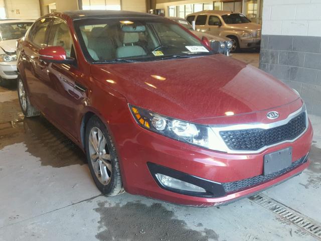 5XXGN4A79CG036565 - 2012 KIA OPTIMA EX RED photo 1