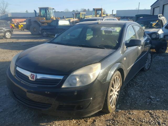 1G8ZV57798F273188 - 2008 SATURN AURA XR BLACK photo 2