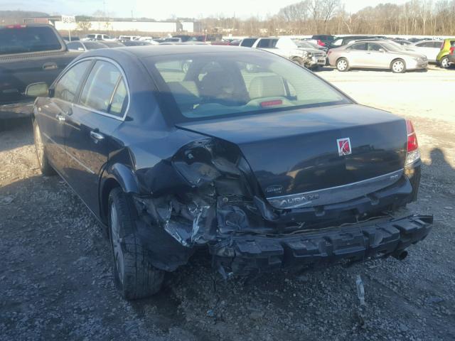 1G8ZV57798F273188 - 2008 SATURN AURA XR BLACK photo 3