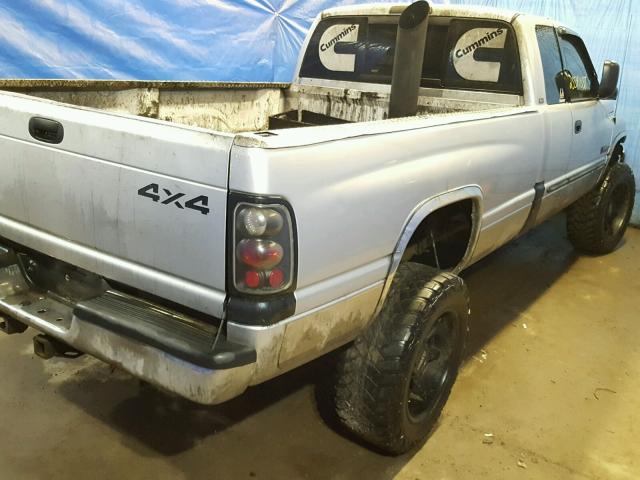 1B7KF23601J570093 - 2001 DODGE RAM 2500 SILVER photo 4