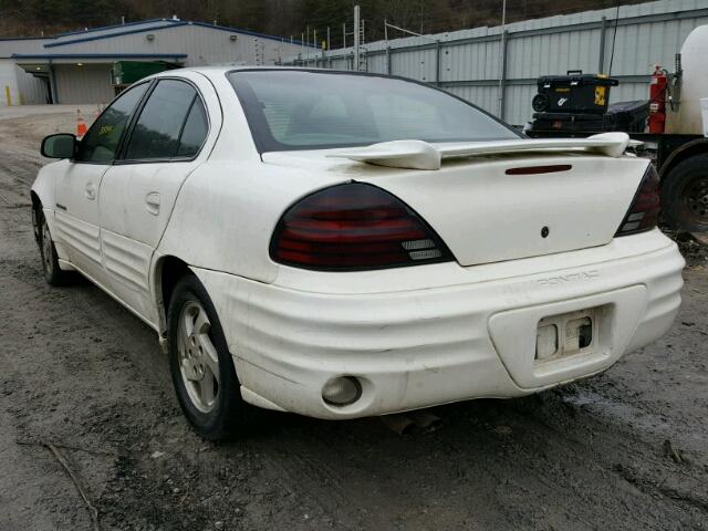 1G2NE52T4XC533316 - 1999 PONTIAC GRAND AM S WHITE photo 3