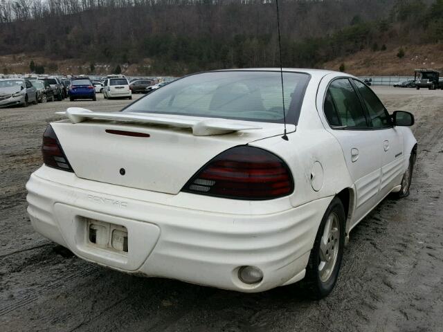 1G2NE52T4XC533316 - 1999 PONTIAC GRAND AM S WHITE photo 4