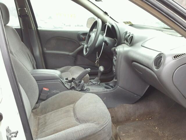 1G2NE52T4XC533316 - 1999 PONTIAC GRAND AM S WHITE photo 5