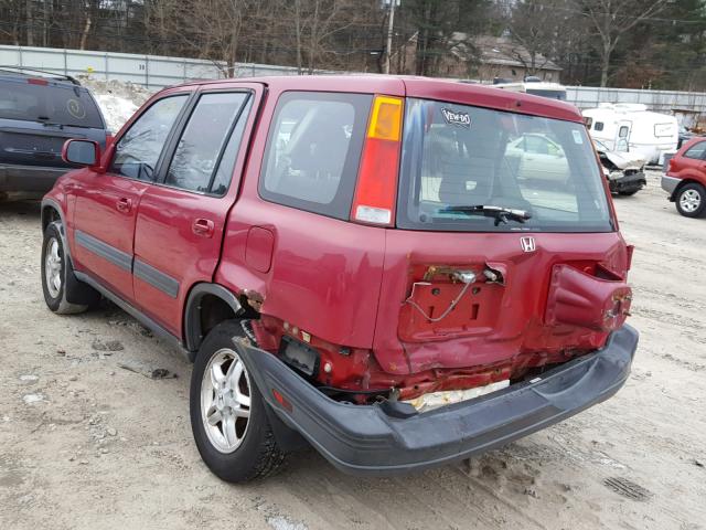 JHLRD1865WC076849 - 1998 HONDA CR-V EX RED photo 3