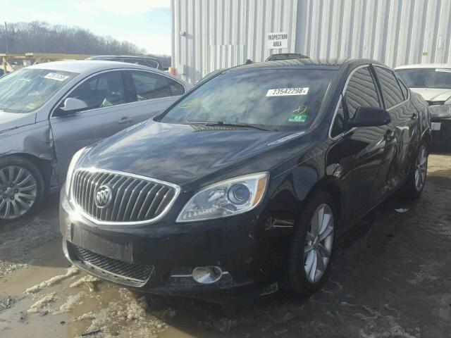 1G4PP5SK7C4130601 - 2012 BUICK VERANO BLACK photo 2