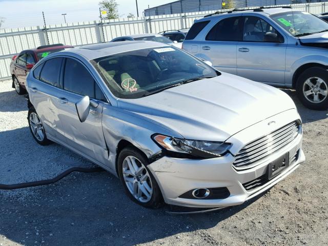 3FA6P0HD7FR190133 - 2015 FORD FUSION SE SILVER photo 1