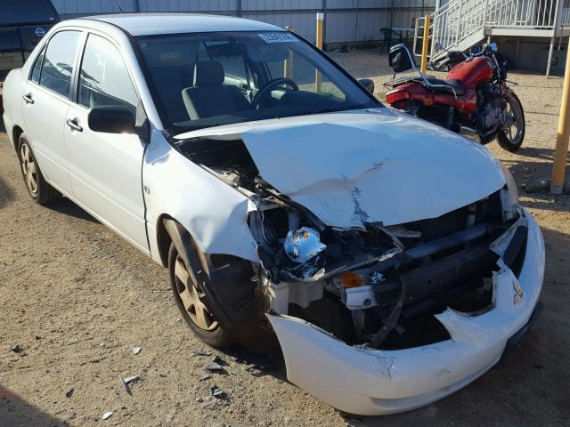 JA3AJ26E35U011069 - 2005 MITSUBISHI LANCER ES WHITE photo 1