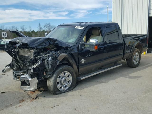 1FT7W2BTXFEC95006 - 2015 FORD F250 SUPER BLACK photo 2