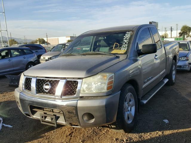 1N6BA06A77N236693 - 2007 NISSAN TITAN XE TAN photo 2